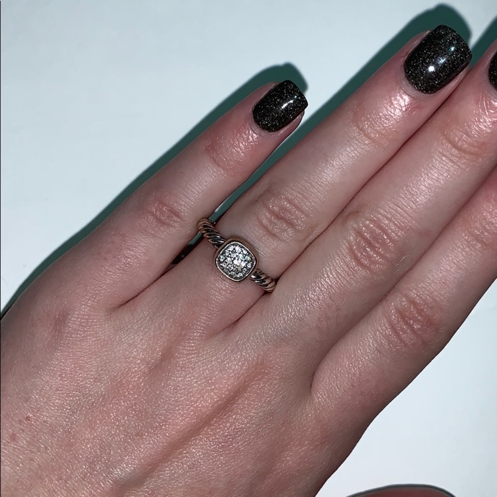 DAVID YURMAN PAVE DIAMOND RING